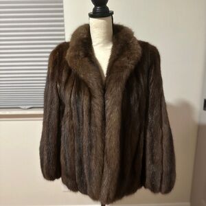 Luxurious Sable Fur Coat